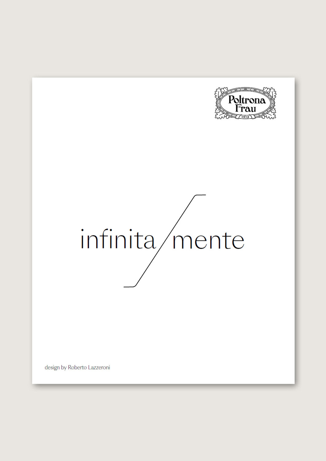 infinitamente brochure cover