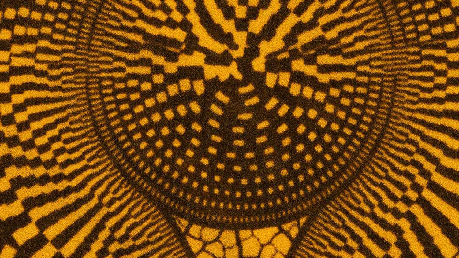 yellow velvet fabric boateng