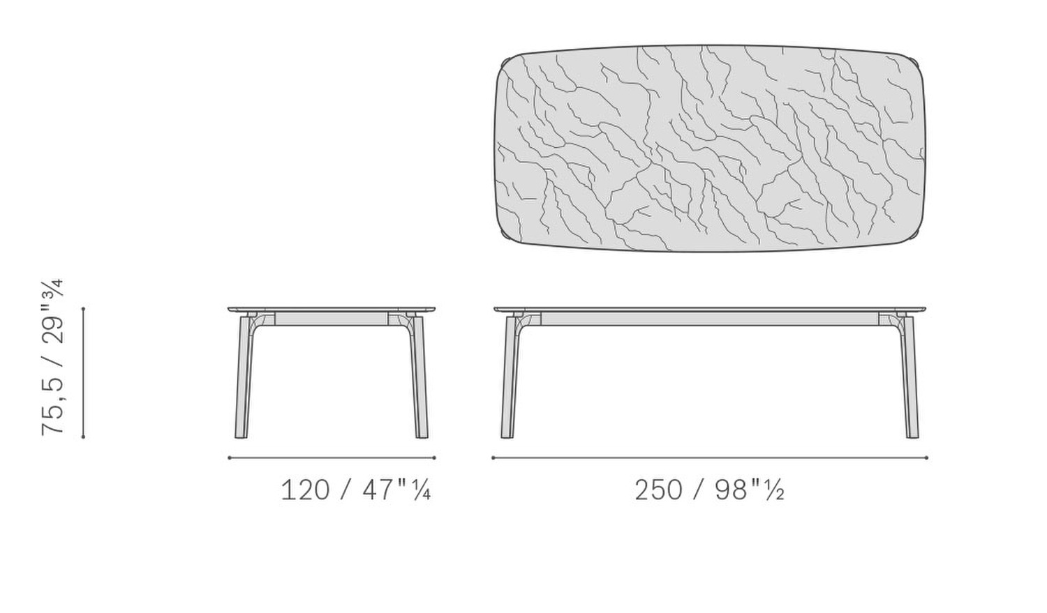 02 abigail rectangular table PF0073600002 250x120