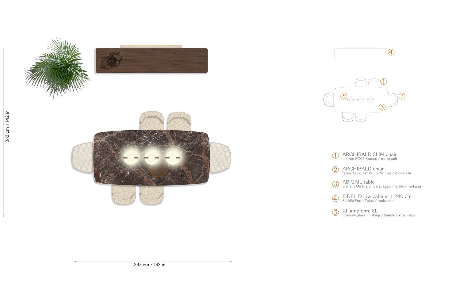 01 layout abigail rectangular table