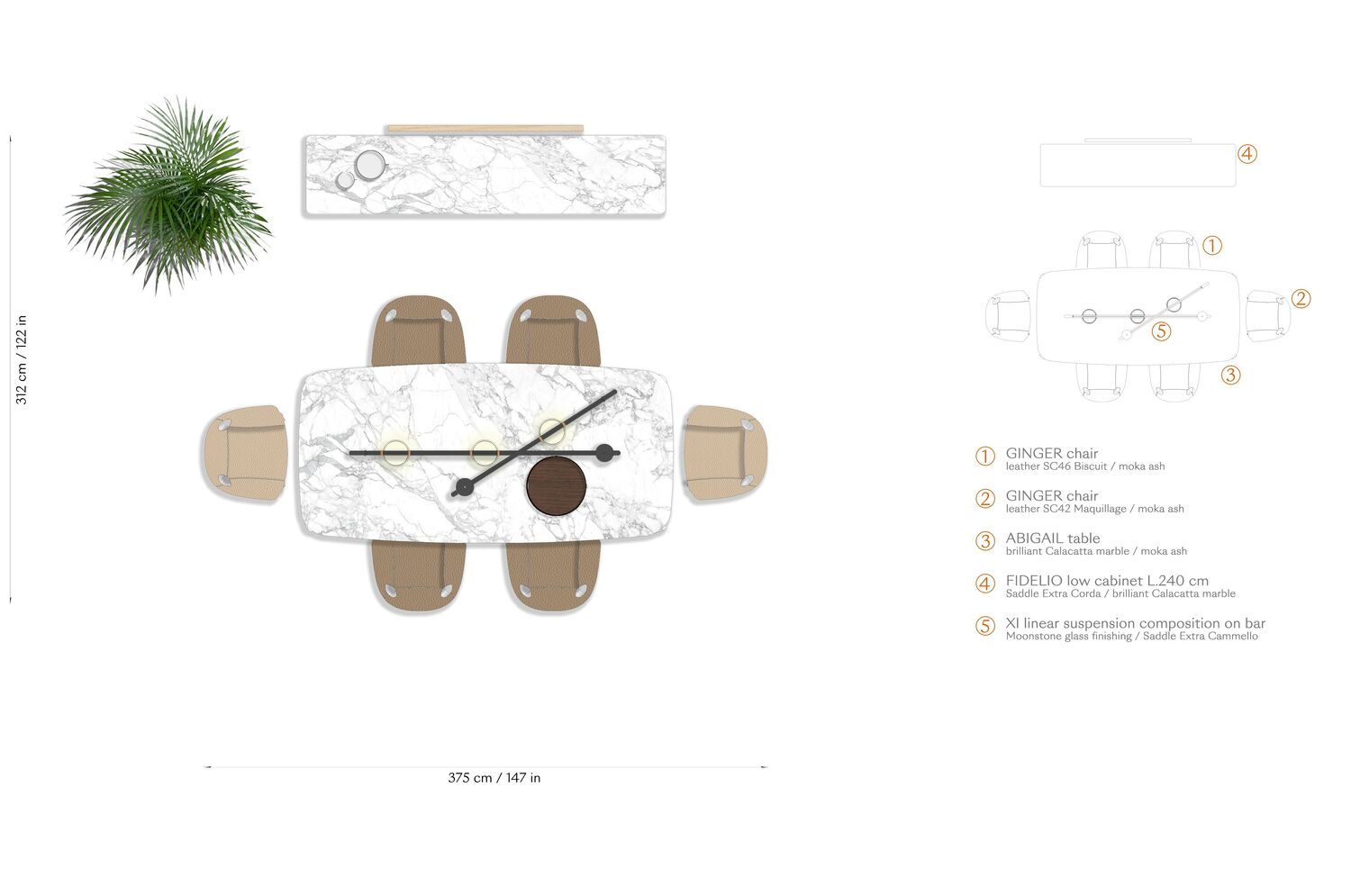 03 layout abigail rectangular table