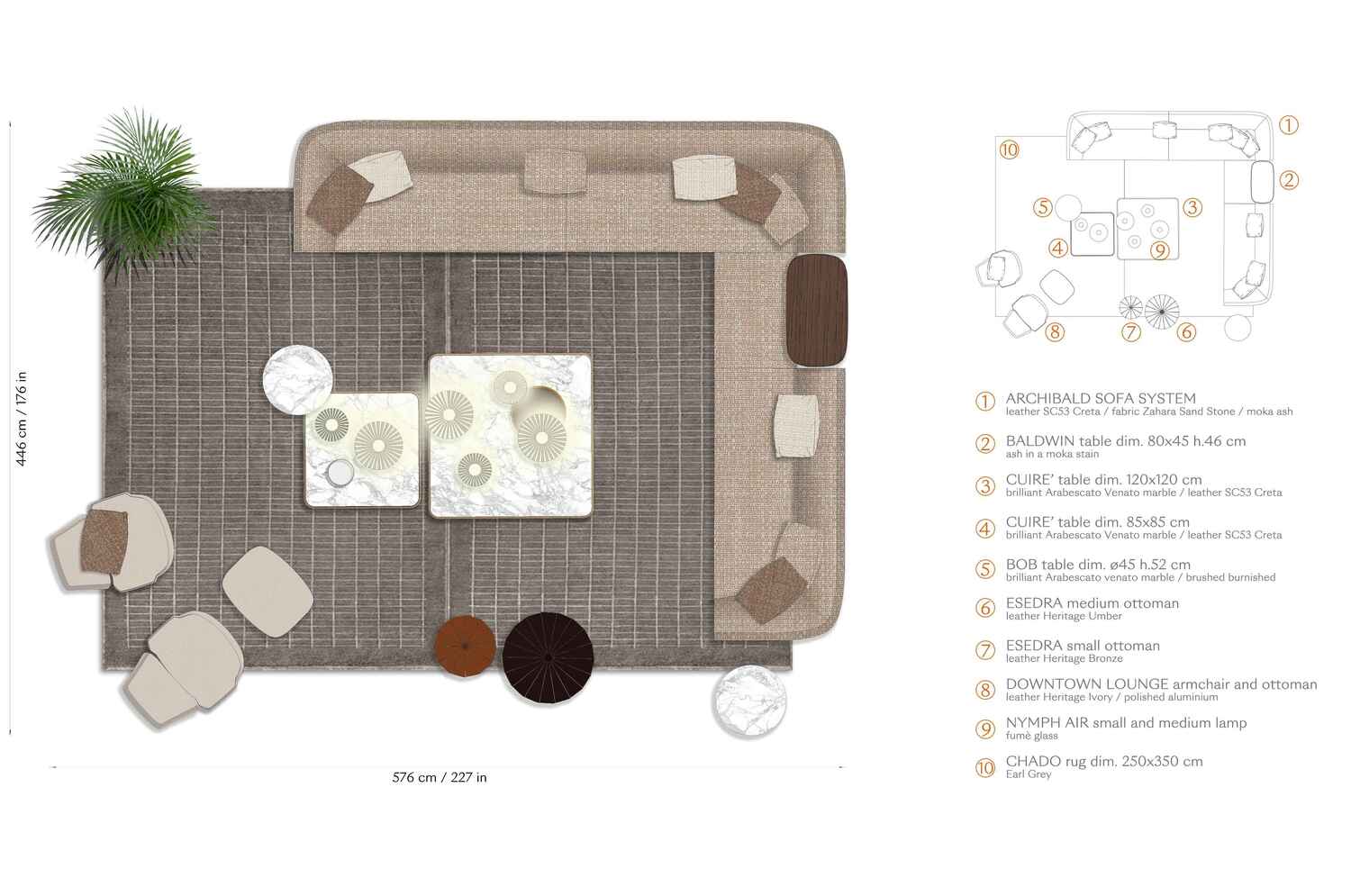 01 layout archibald sofa system