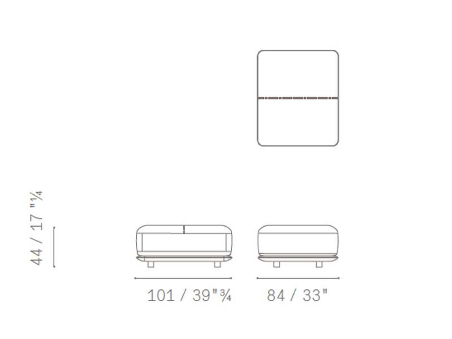 09 blisscape deep sofa 5PF0072900044 Pouf