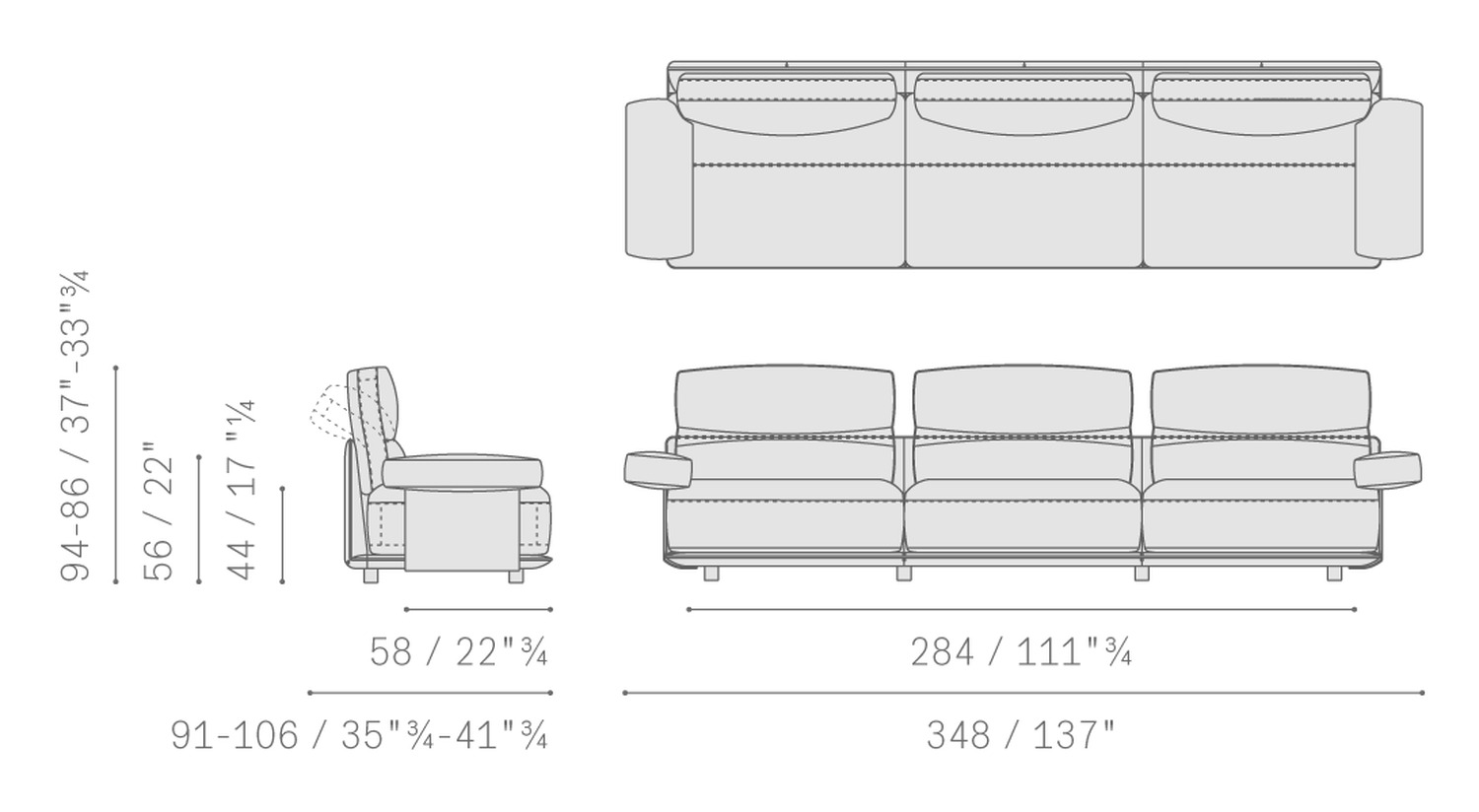 03 blisscape sofa 5PF00729000013 3pL