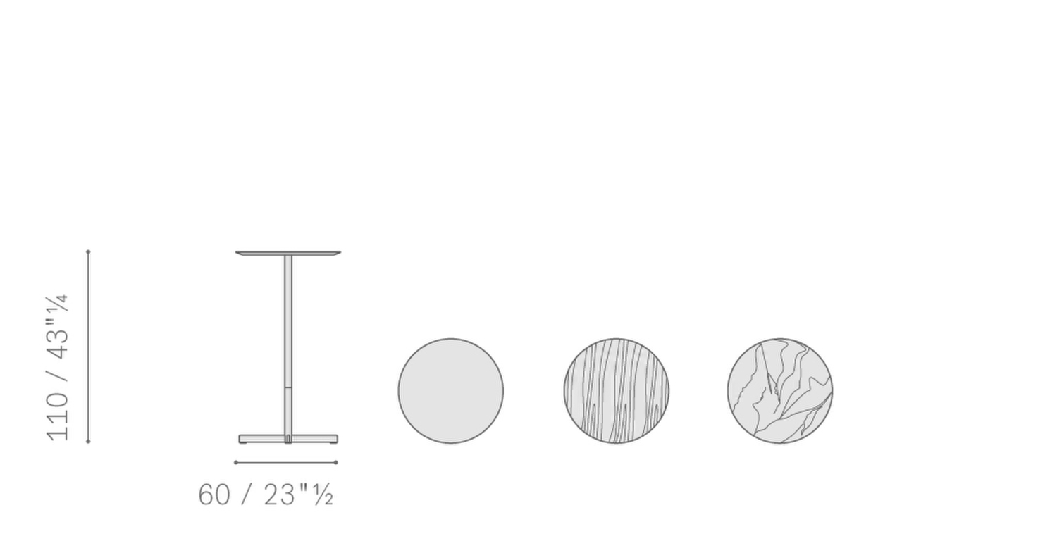 01 bob bistrot round table h110 5664642