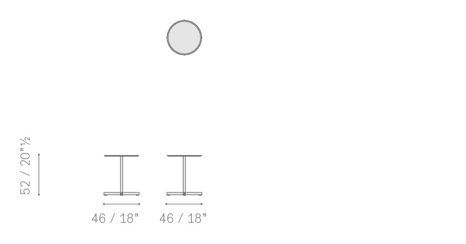Stampa 02 bob outdoor coffee table d45 h52 5670631