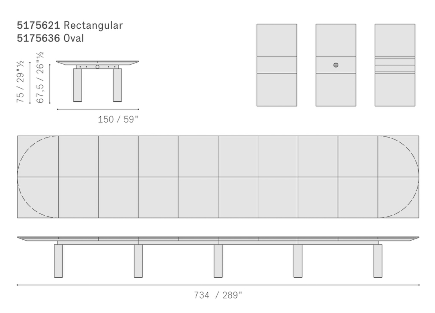 12 ceo cube rectangular oval meeting table 734x150 5175621 5175636 12 ceo cube rectangular oval meeting table 734x150 5175621 5175636