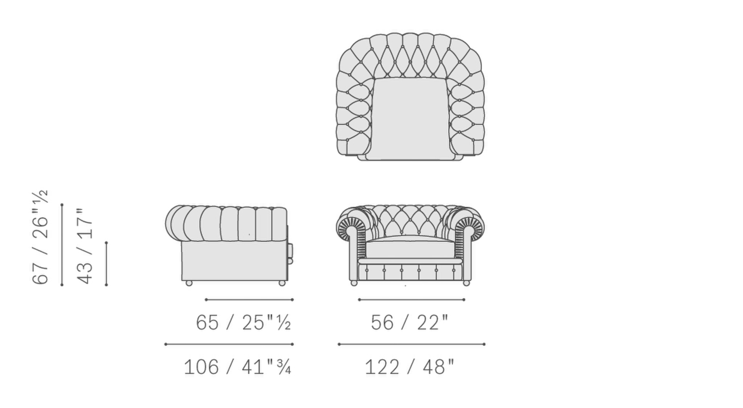 01 chester one armchair 5107112 01 chester one armchair 5107112