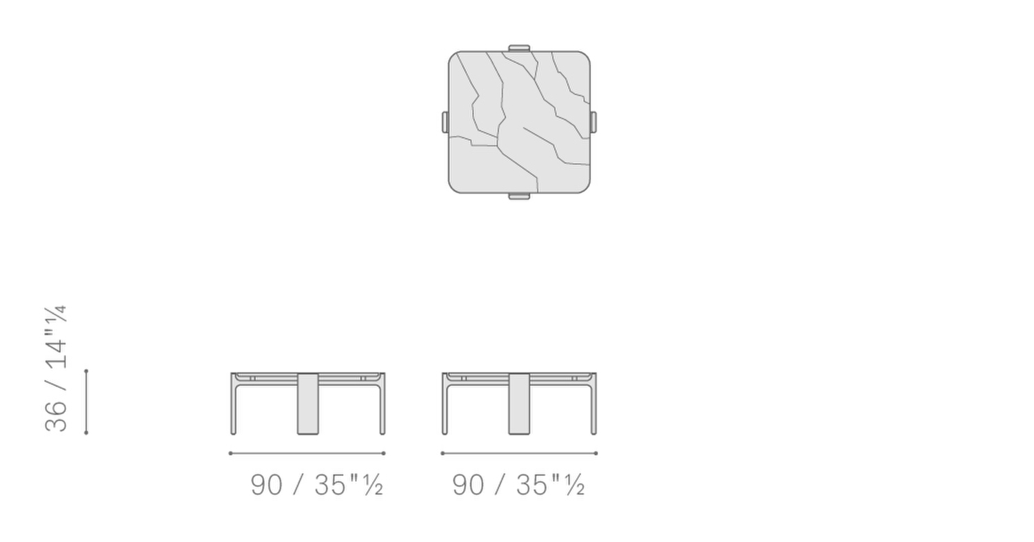 02 duo low table 90x90 marble 56529 02 duo low table 90x90 marble 56529