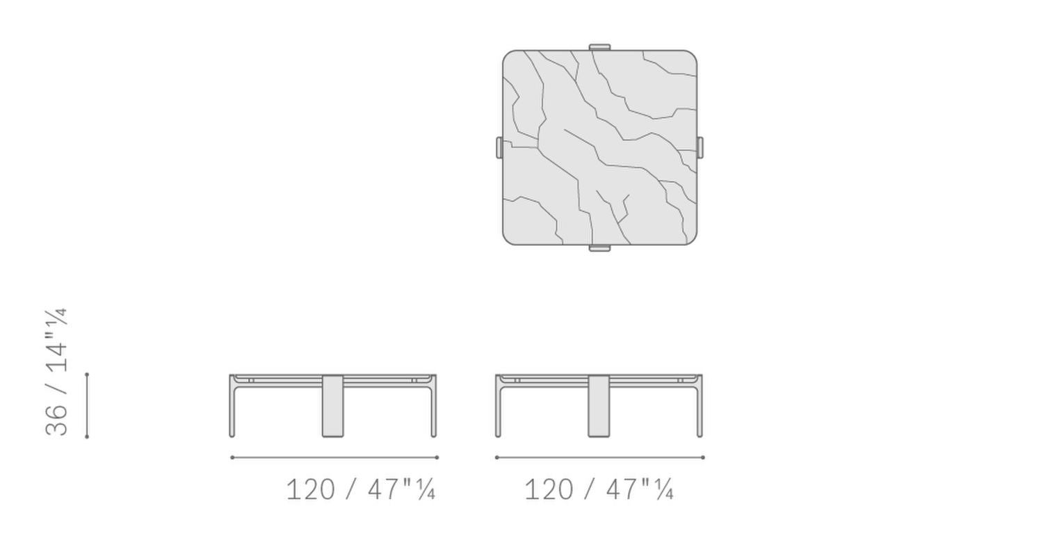 04 duo low table 120x120 marble 56530 04 duo low table 120x120 marble 56530