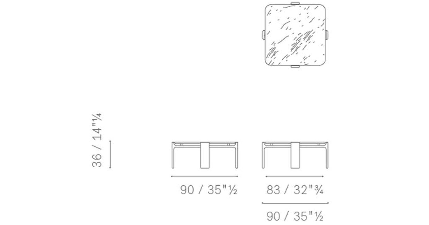 07 duo low table 90x90h36 marble