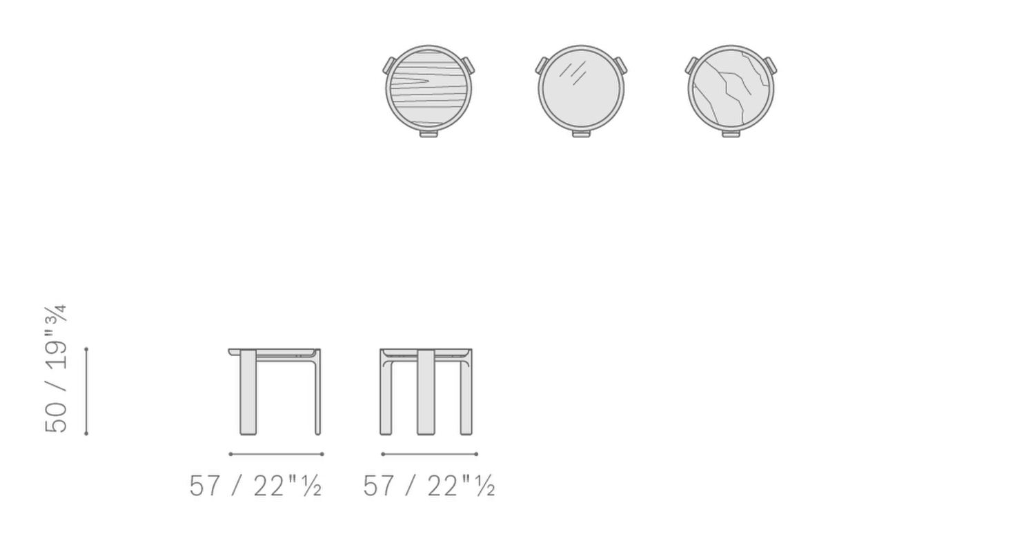 12 duo low table d57h50 56767 12 duo low table d57h50 56767