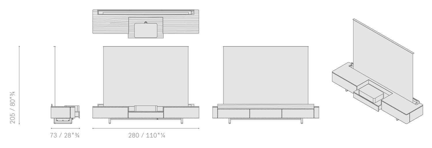 fidelio leica multimedia cabinet 5PF0059900001 mobile aperto fidelio leica multimedia cabinet 5PF0059900001 mobile aperto