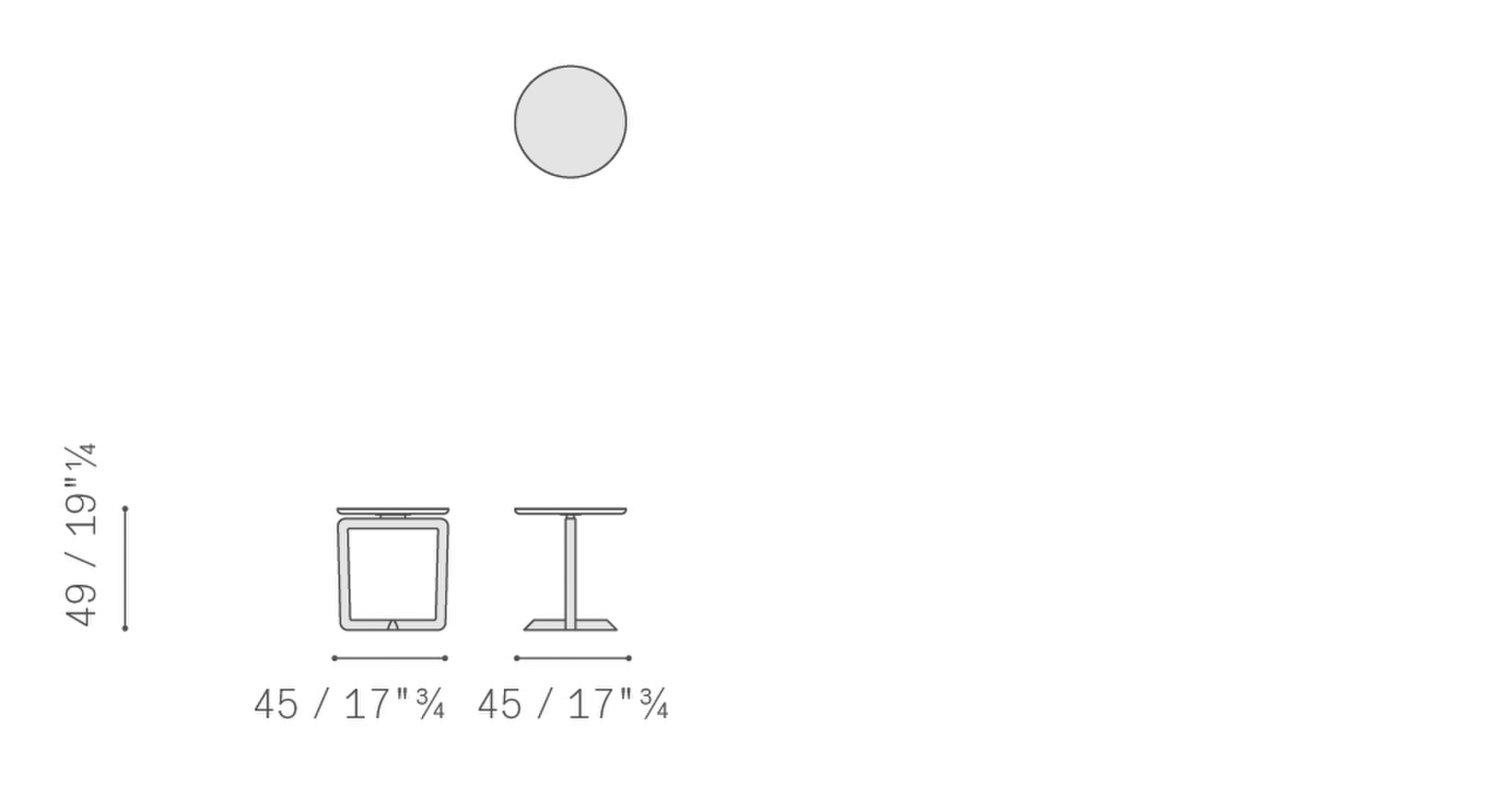 01 fidelio round d45 h49 small table 5599631