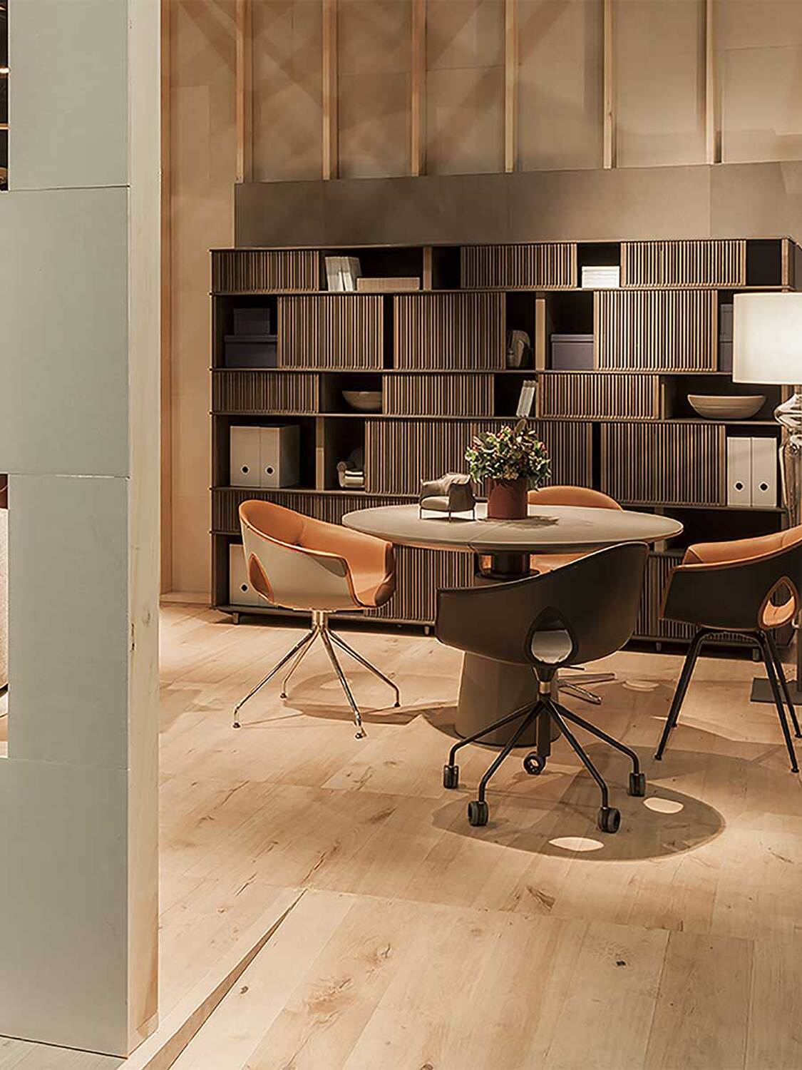 01 ginger ale metal legs small armchair