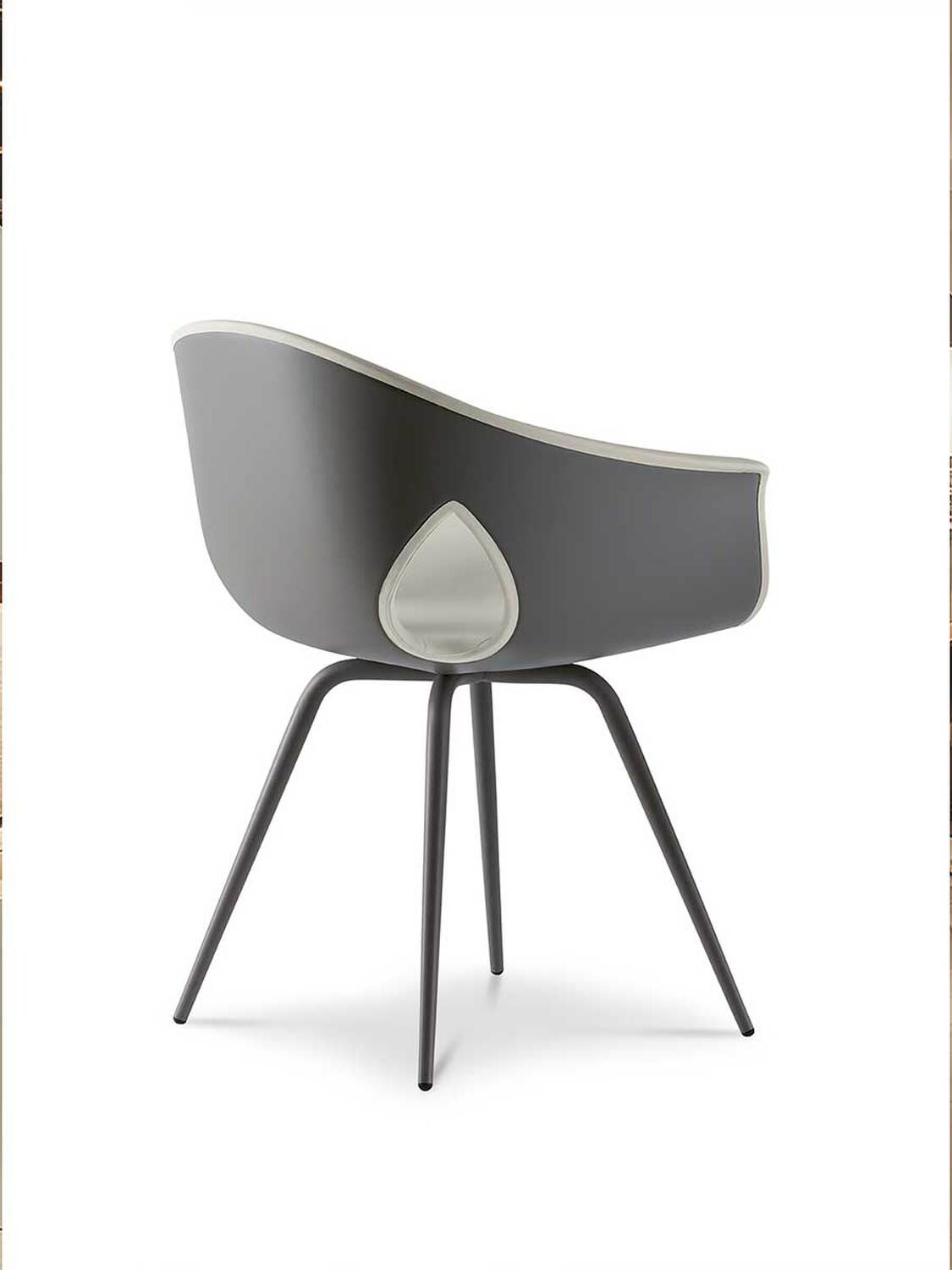 03 ginger ale metal legs small armchair