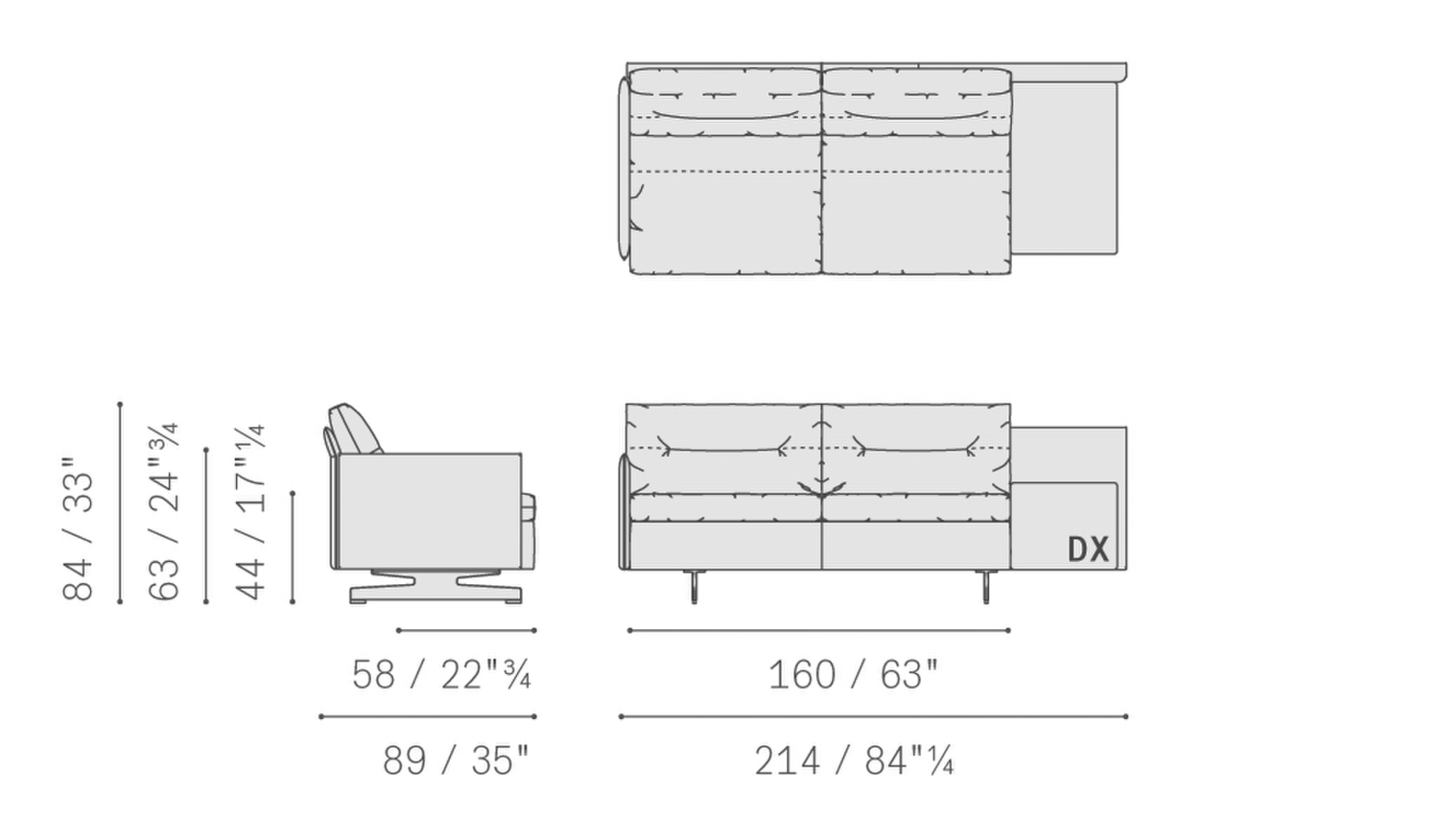 04 grantorino asymmetrical 2 seater sofa high low arm 5572216 04 grantorino asymmetrical 2 seater sofa high low arm 5572216