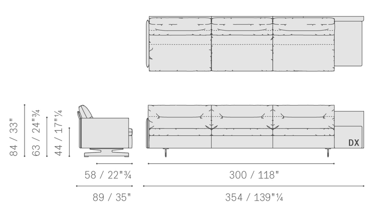 22 grantorino asymmetrical large 3 seater sofa high low arm 5572386 22 grantorino asymmetrical large 3 seater sofa high low arm 5572386