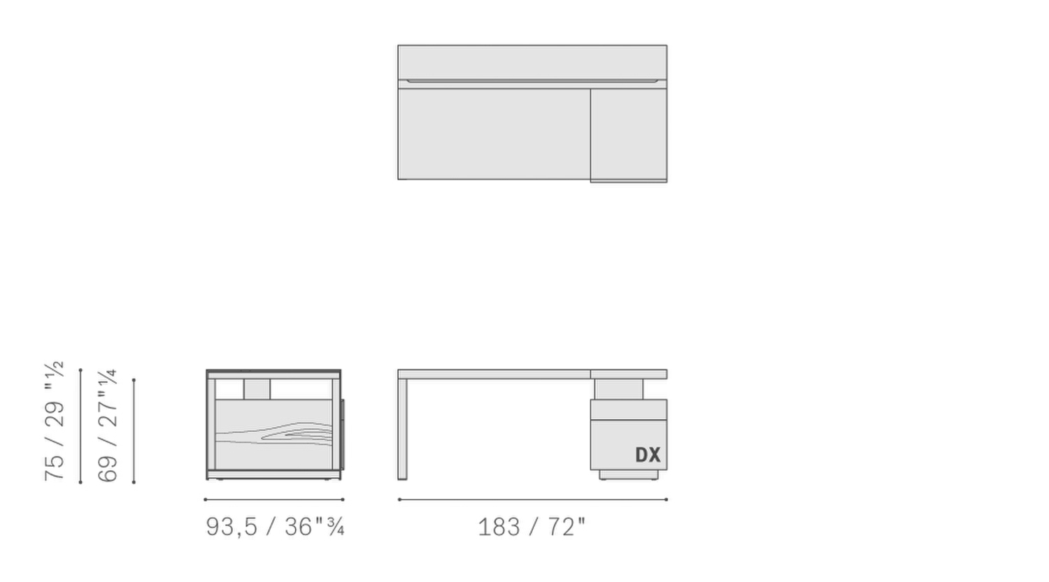 02 jobs executive desk 72 leather 5580697