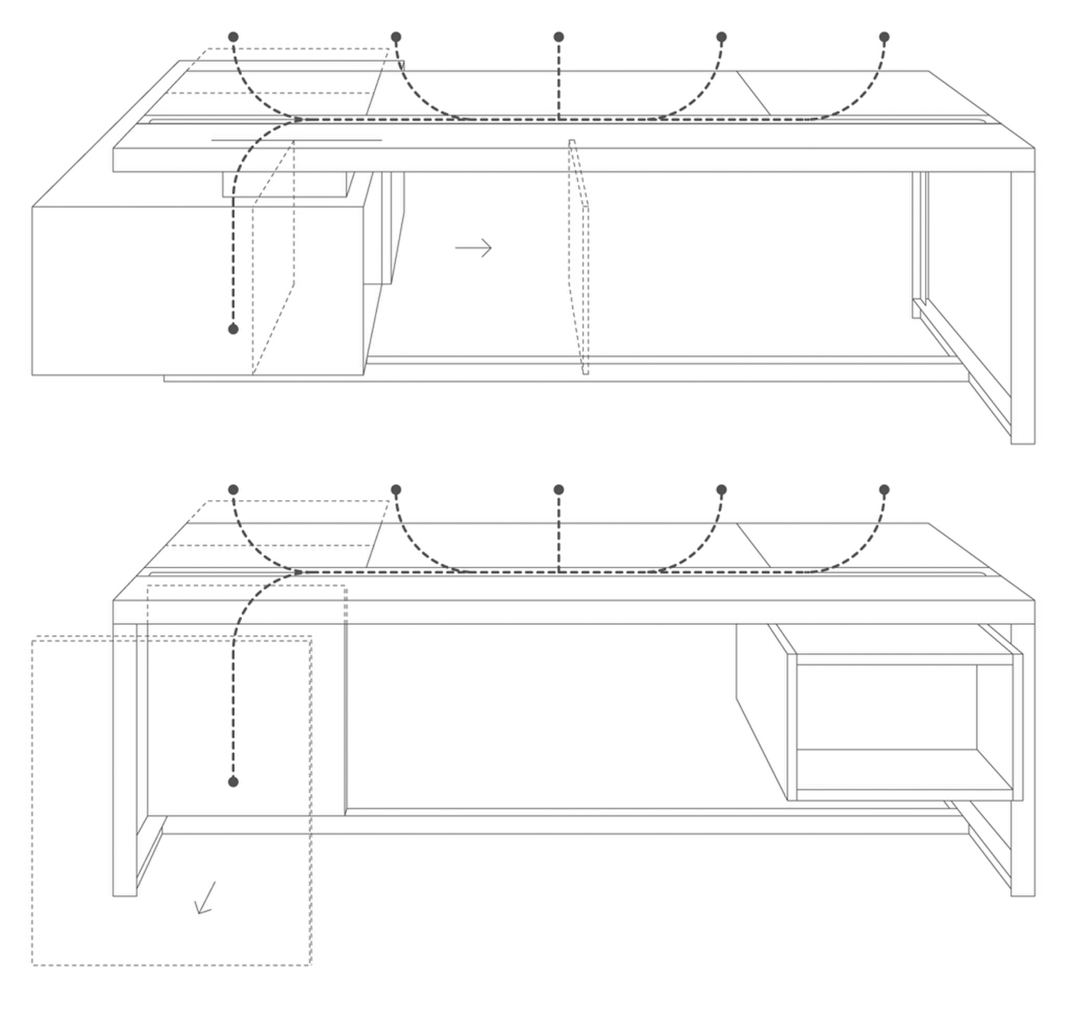 03 jobs desk cable management