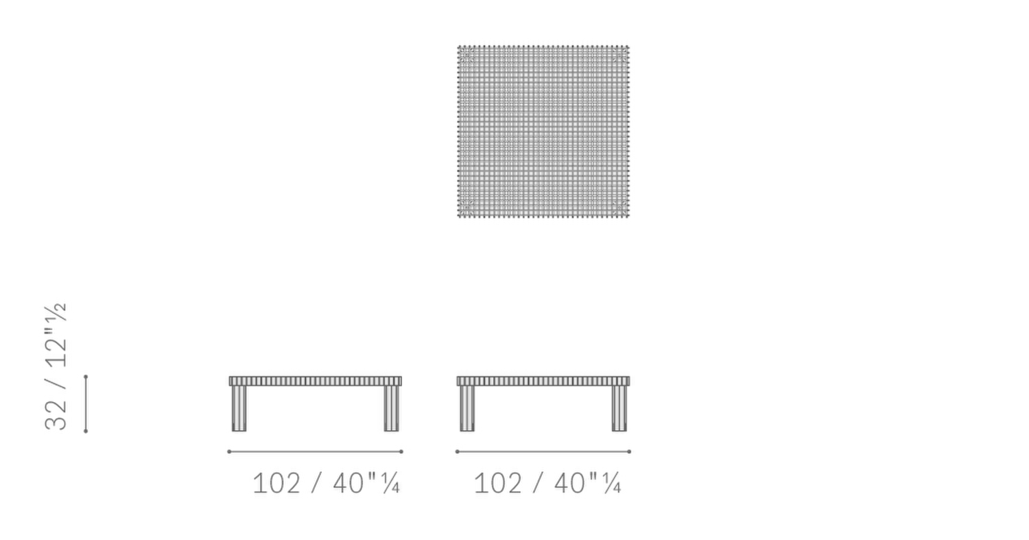 Stampa 02 kyoto small table 102x102 5659613