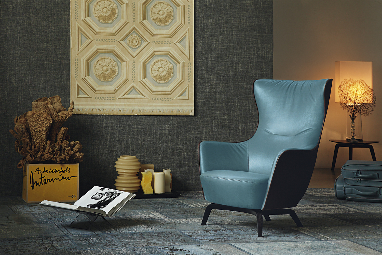 04 mamy blue armchair 04 mamy blue armchair