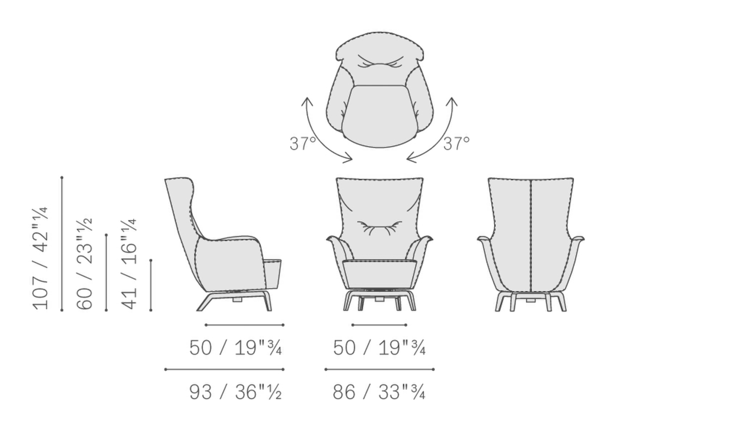 02 mamy blue swivel armchair 5571113 02 mamy blue swivel armchair 5571113