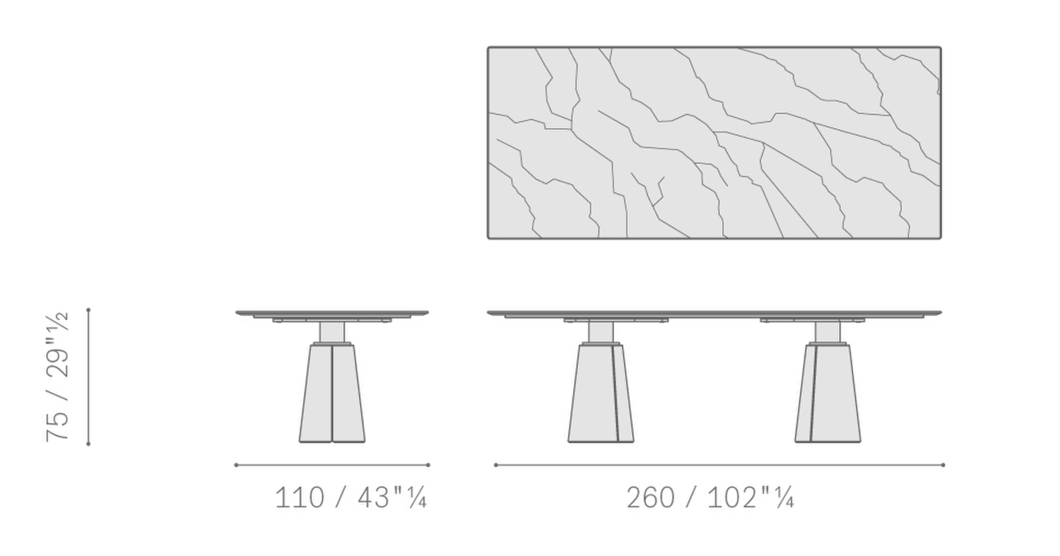 01 mesa due rectangular table 5590662