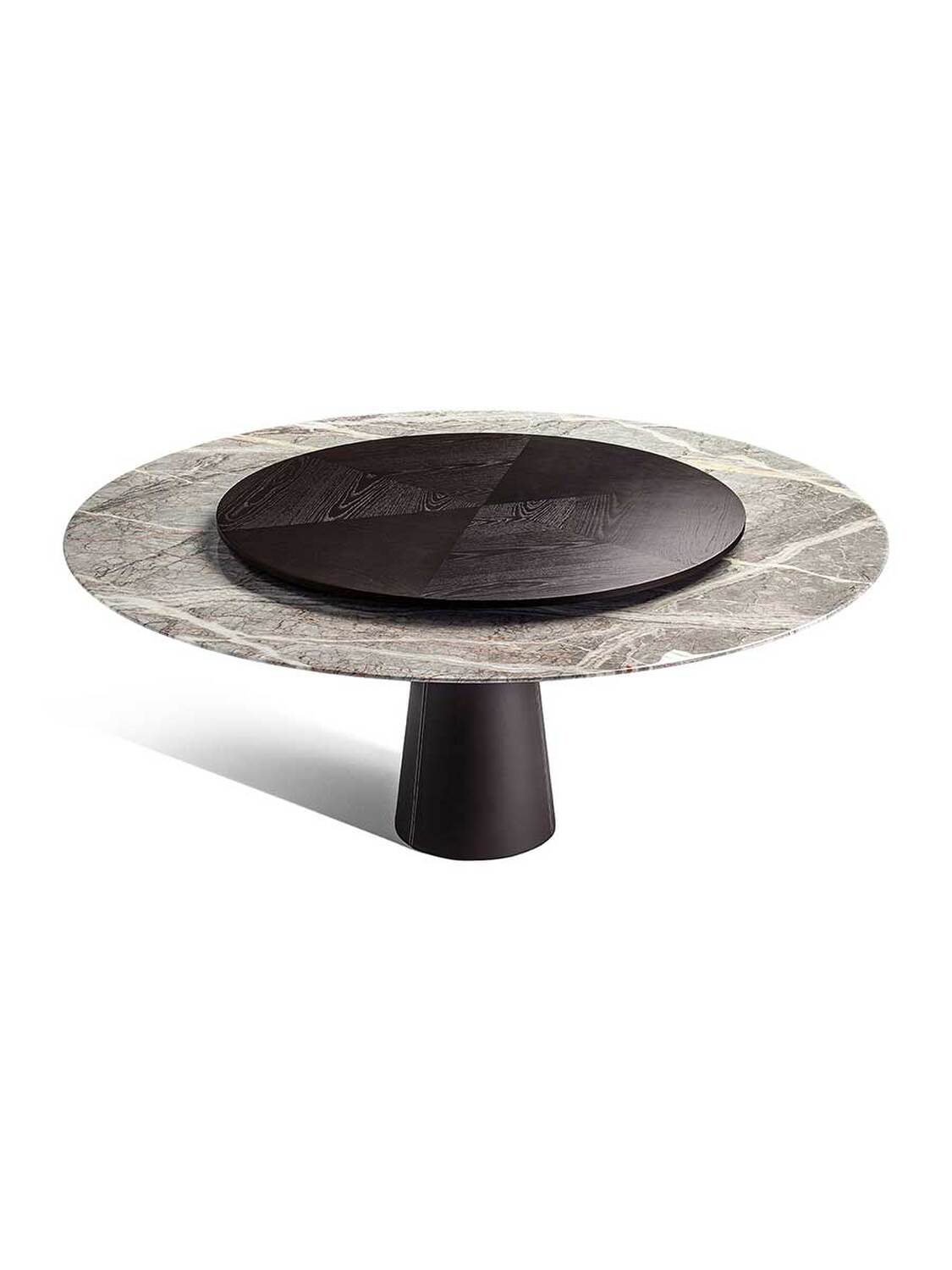 09 mesa due table with lazy susan