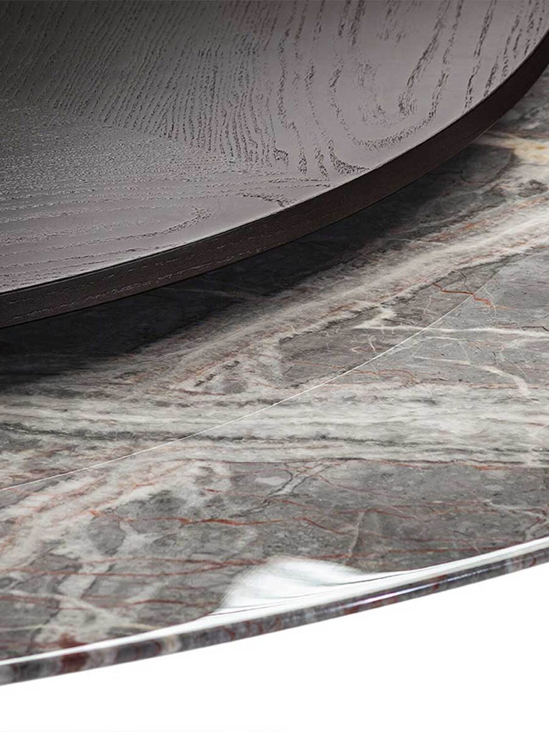 15 mesa due table with lazy susan