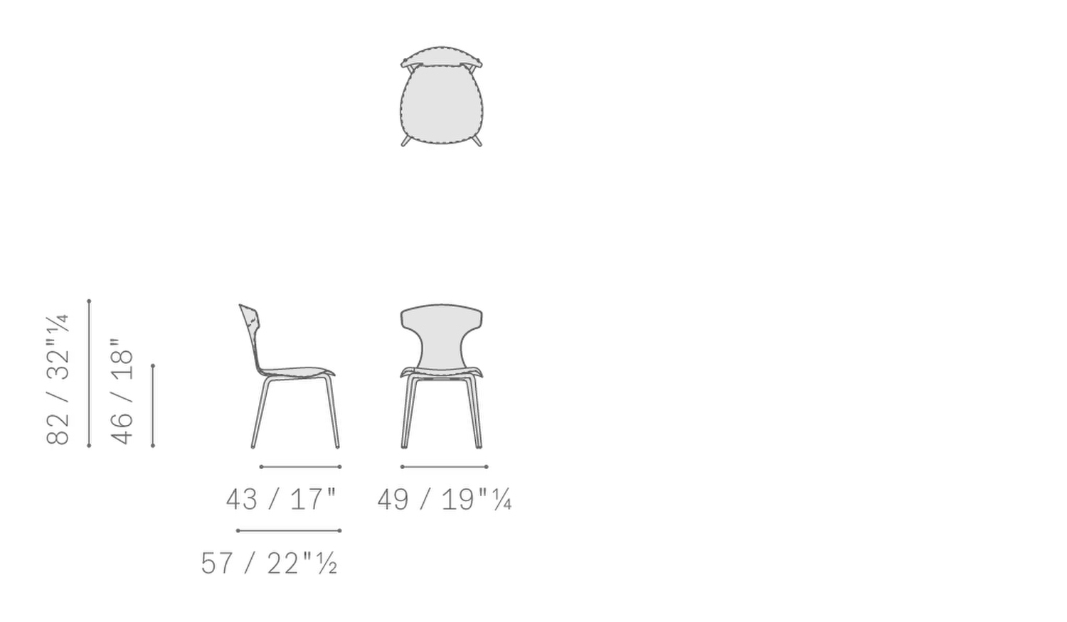 02 montera chair metal base 5559001 02 montera chair metal base 5559001
