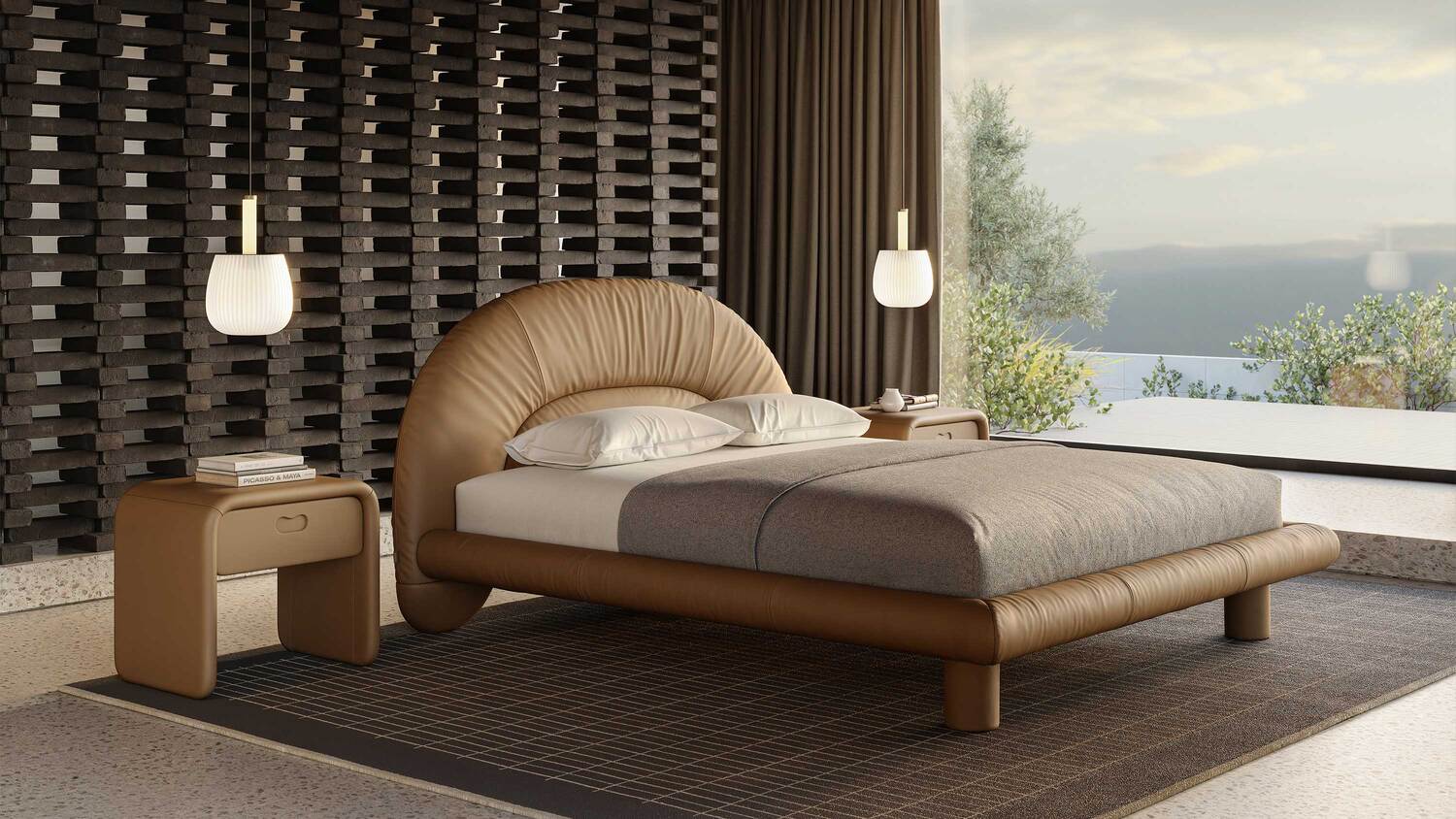 02 nymph air suspension lamp