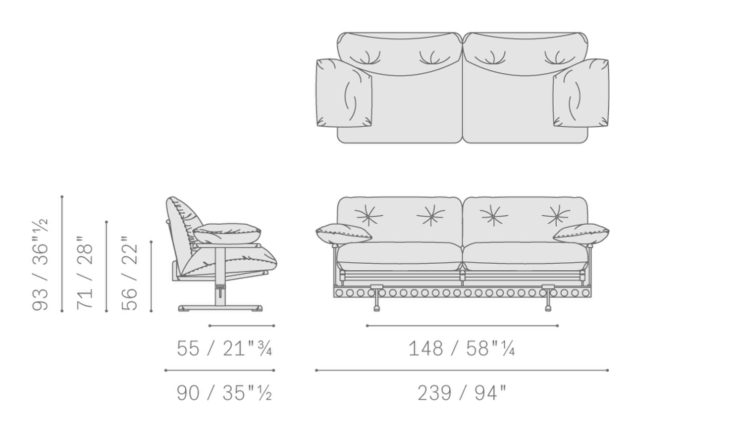 02 ouverture large 2 seater sofa 5160221 02 ouverture large 2 seater sofa 5160221