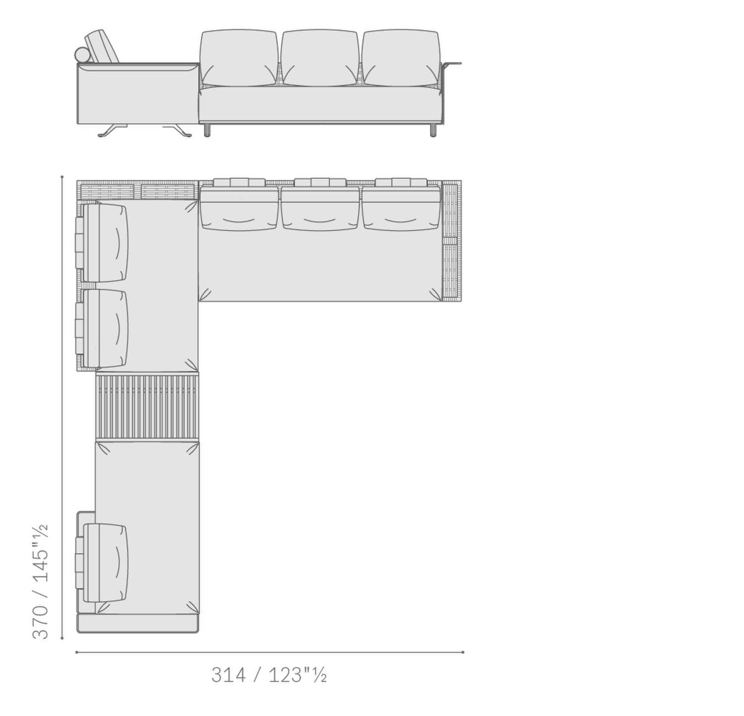 Stampa 32 solaria modular sofa layout 06