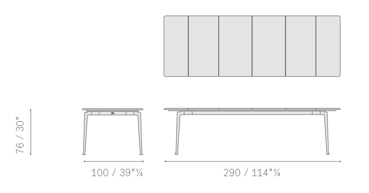 06 solaria rectangular table 5667625 tav290x100gres