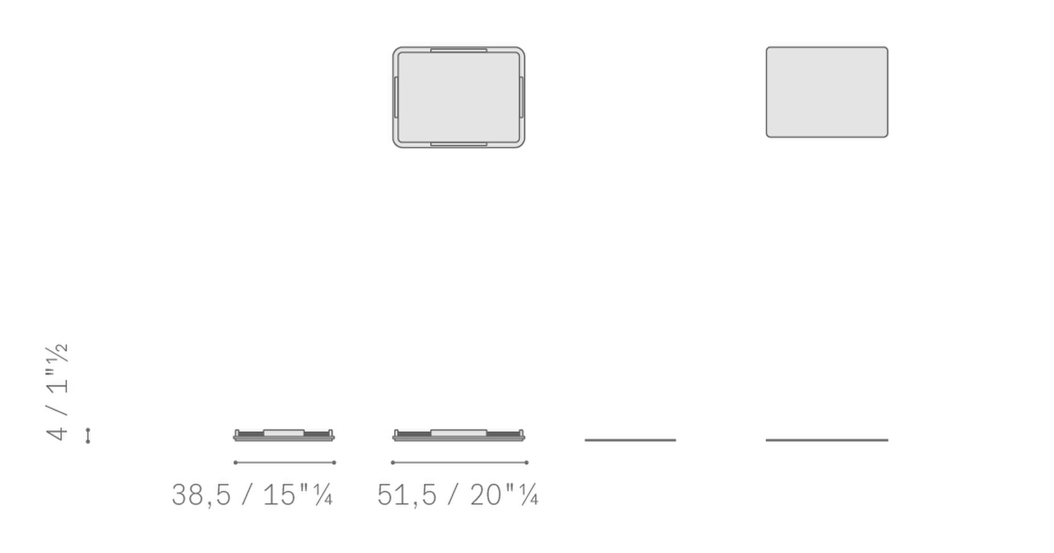 Stampa 01 tableware placemat holder