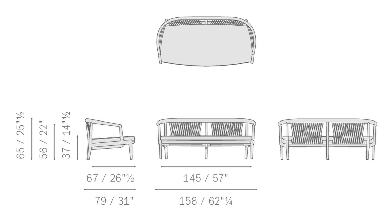 Stampa 01 the secret garden 2 seater sofa 5669210