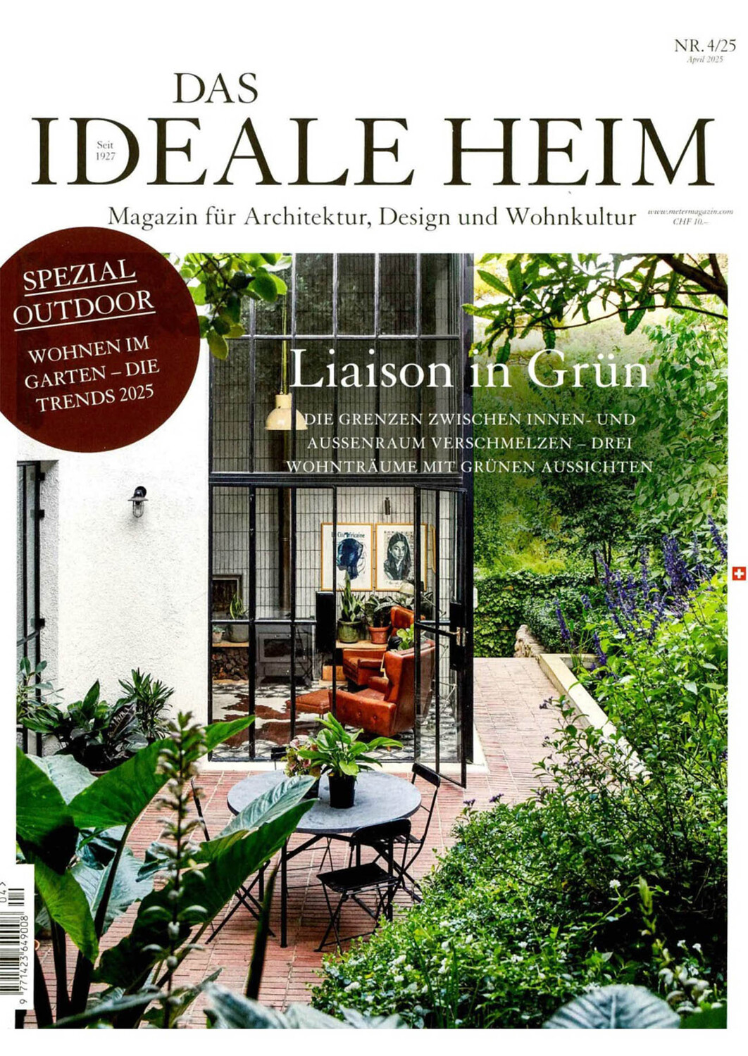 2025 APR DAS IDEALE HEIM SWITZERLAND COVER