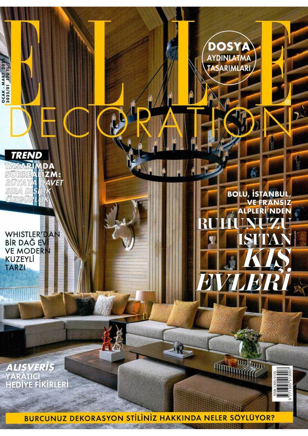 2025 JAN ELLE DECORATION TURKEY COVER