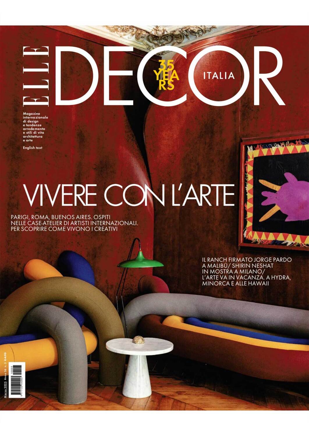 2025 MAR ELLE DECOR ITALY COVER
