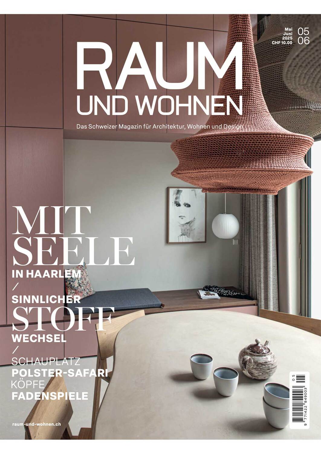 2025 MAR RAUM UND WOHNEN SWITZERLAND COVER