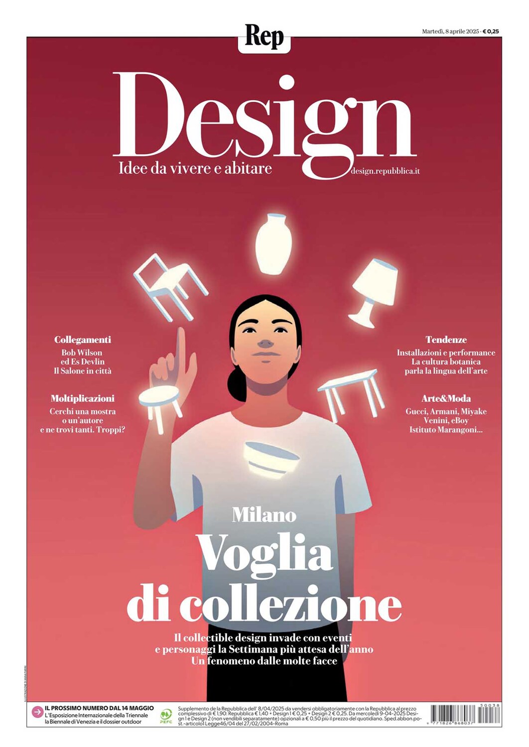 2025 APR LA REPUBBLICA Suppl R DESIGN ITA