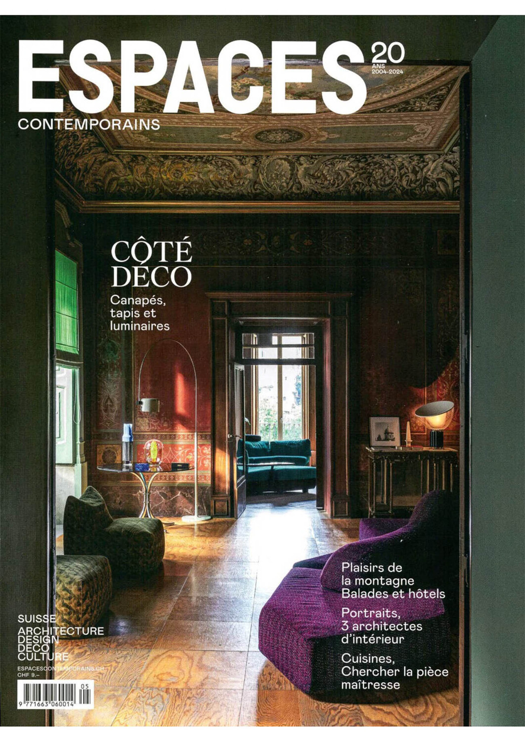 2025 JAN ESPACES CONTEMPORAINS SWITZERLAND COVER