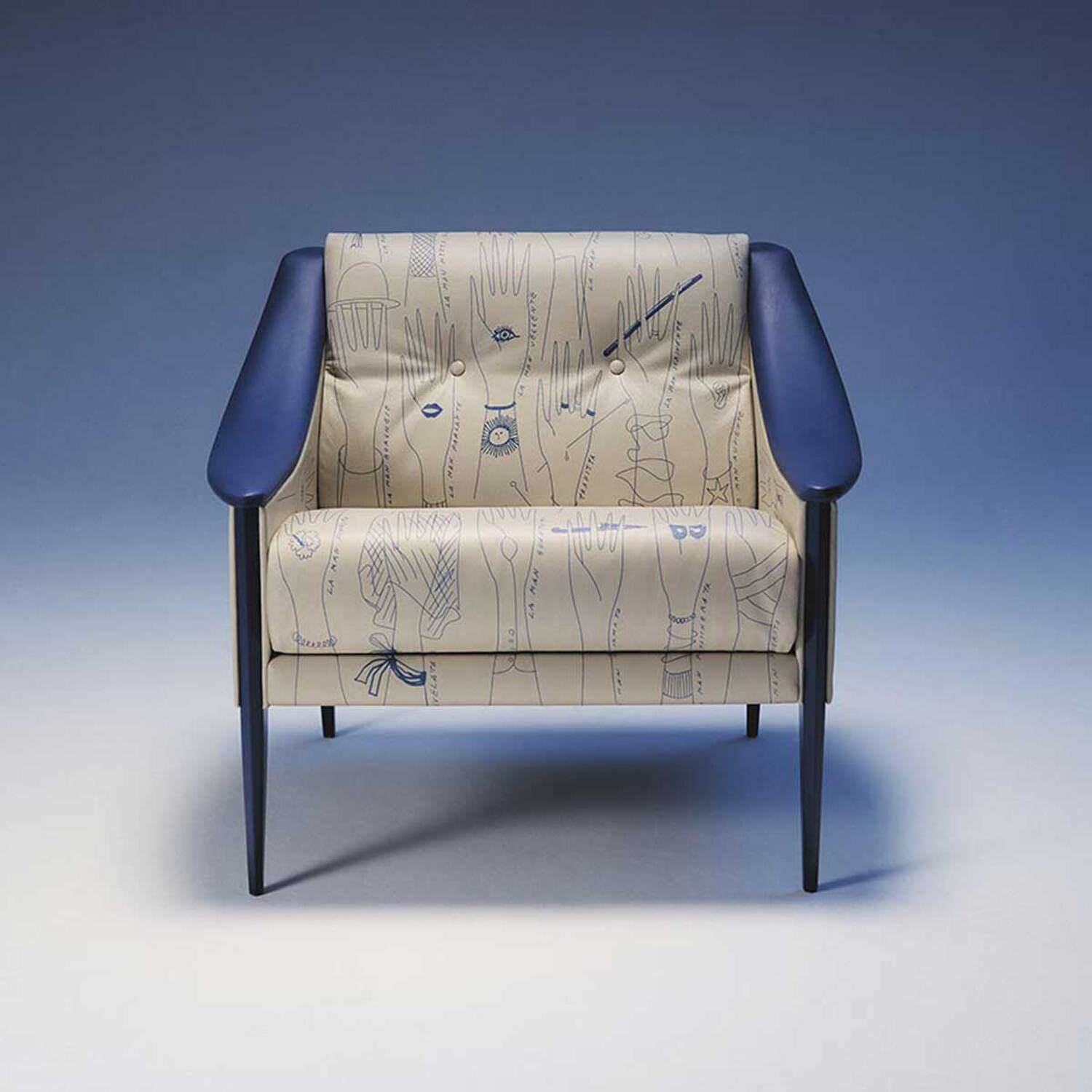 preview dezza 60 limited edition armchair